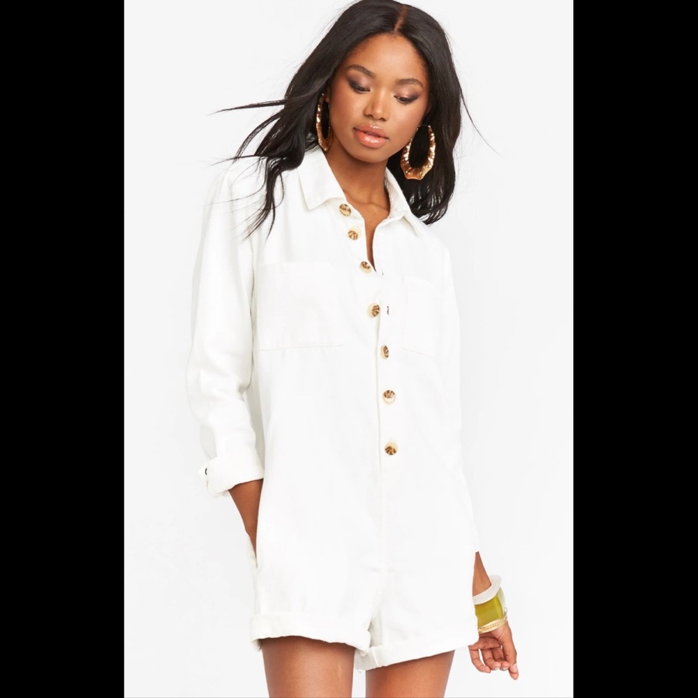 Show Me Your Mumu Tegan Jumper Whitewash M